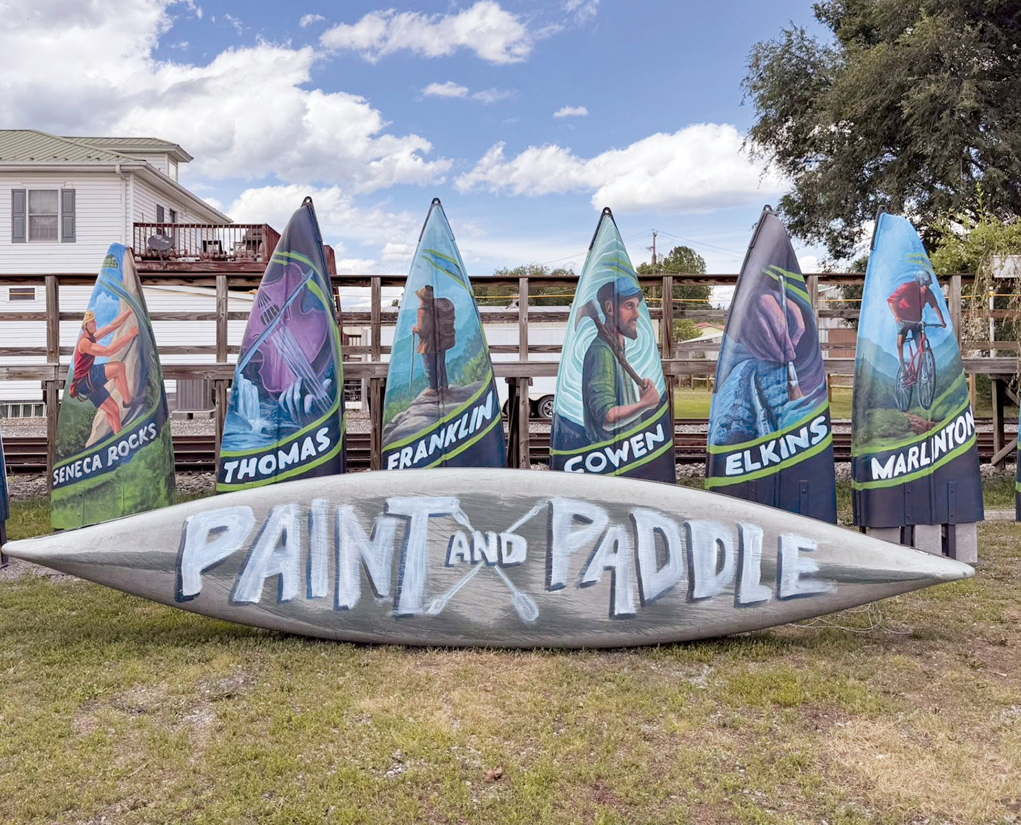 New ‘Canoe Kiosk’ to be installed in Elkins Railyard